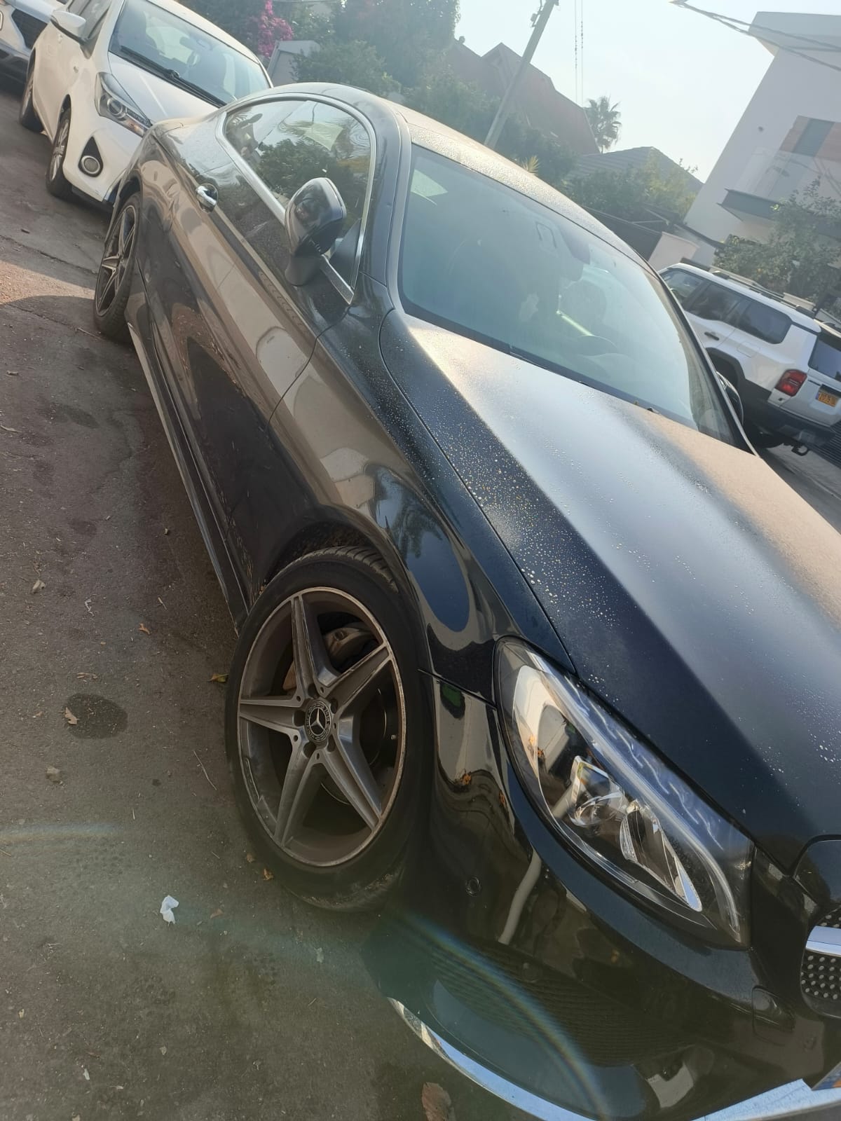 מרצדס קופה — צבע חיצוני במצב ההתחלתי
