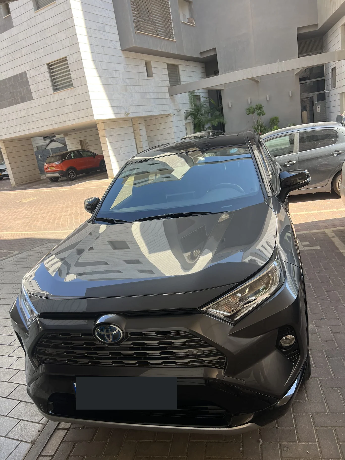 Toyota RAV4 אפור — Toyota RAV4 אפור — תיעוד מצולם